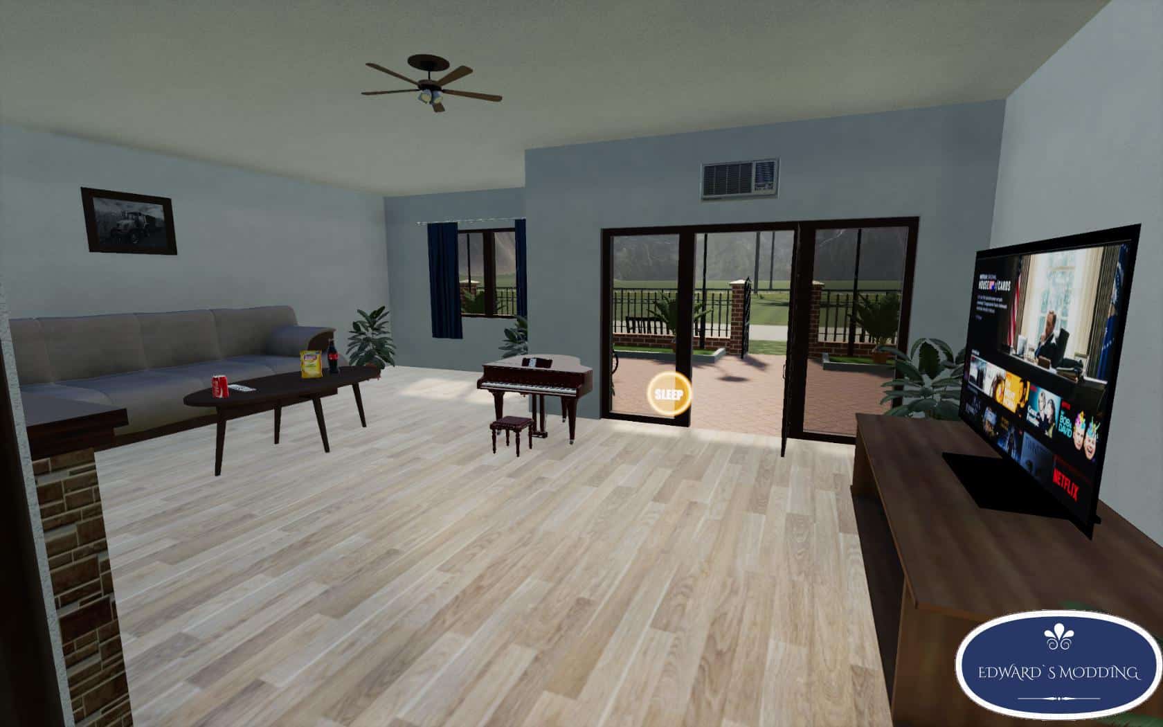 FarmHouse v1.1 Mod Farming Simulator 19 Mod / FS19