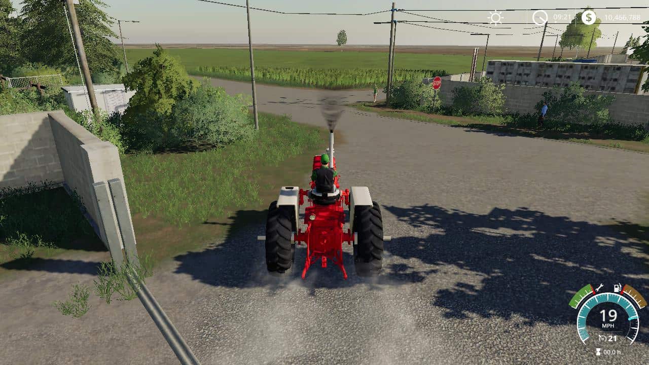 Farmall 1206 v1.0 Mod Farming Simulator 19 Mod / FS19