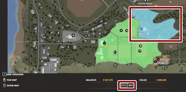 How to buy land in Farming Simulator 19