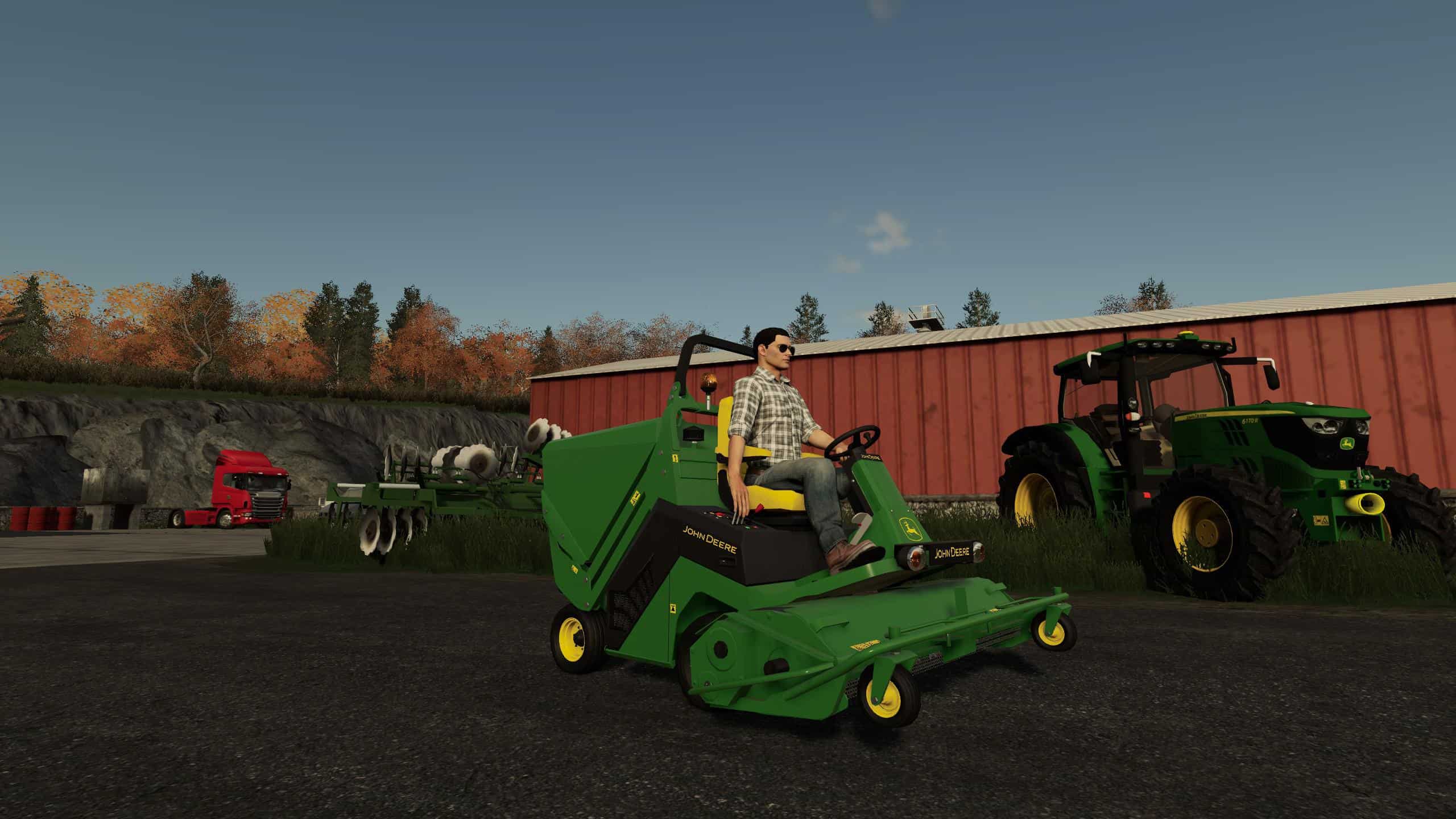 John Deere Mower V10 Mod Farming Simulator 19 Mod Fs19