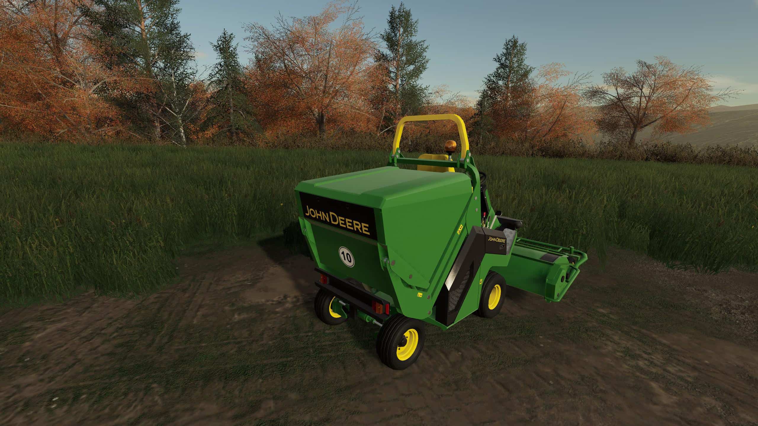 John Deere Mower v1.0 Mod - Farming Simulator 19 Mod / FS19