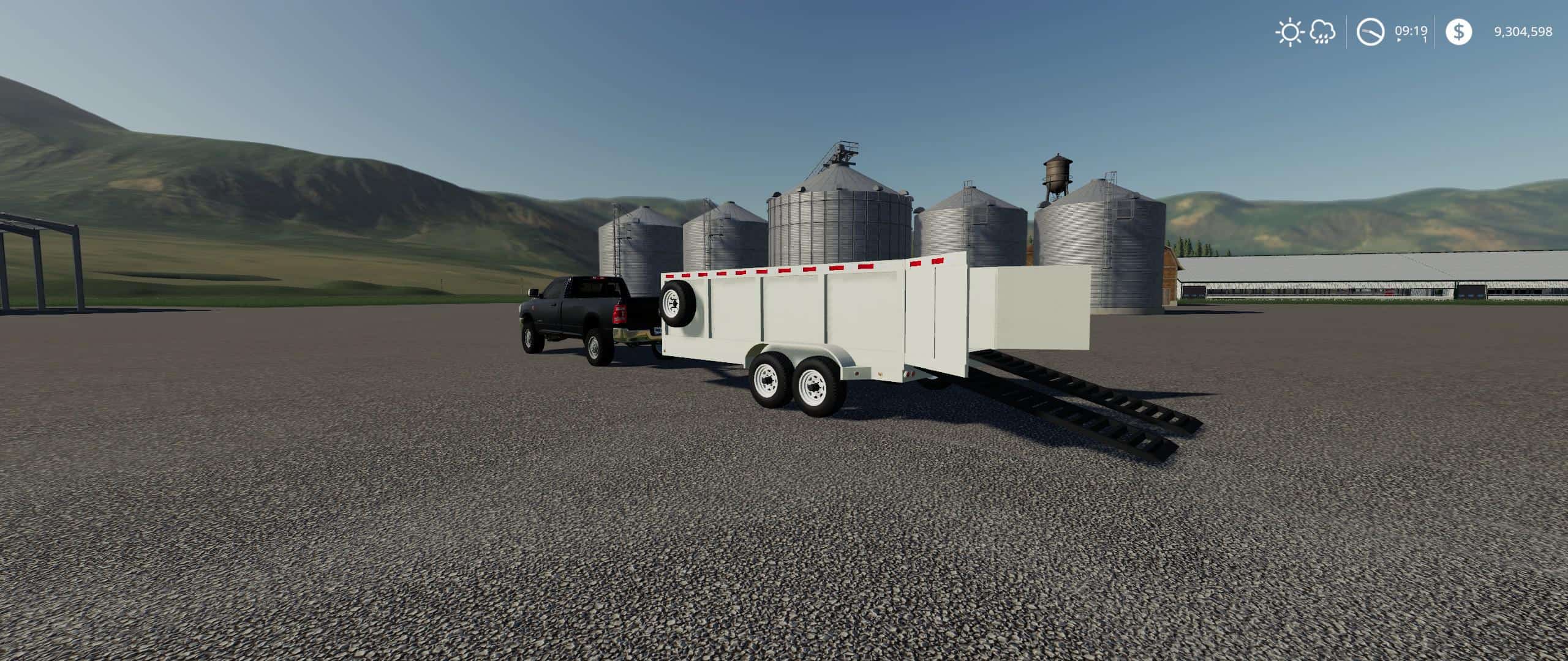 Dump Trailer v2.0.0.0 Mod Farming Simulator 19 Mod / FS19