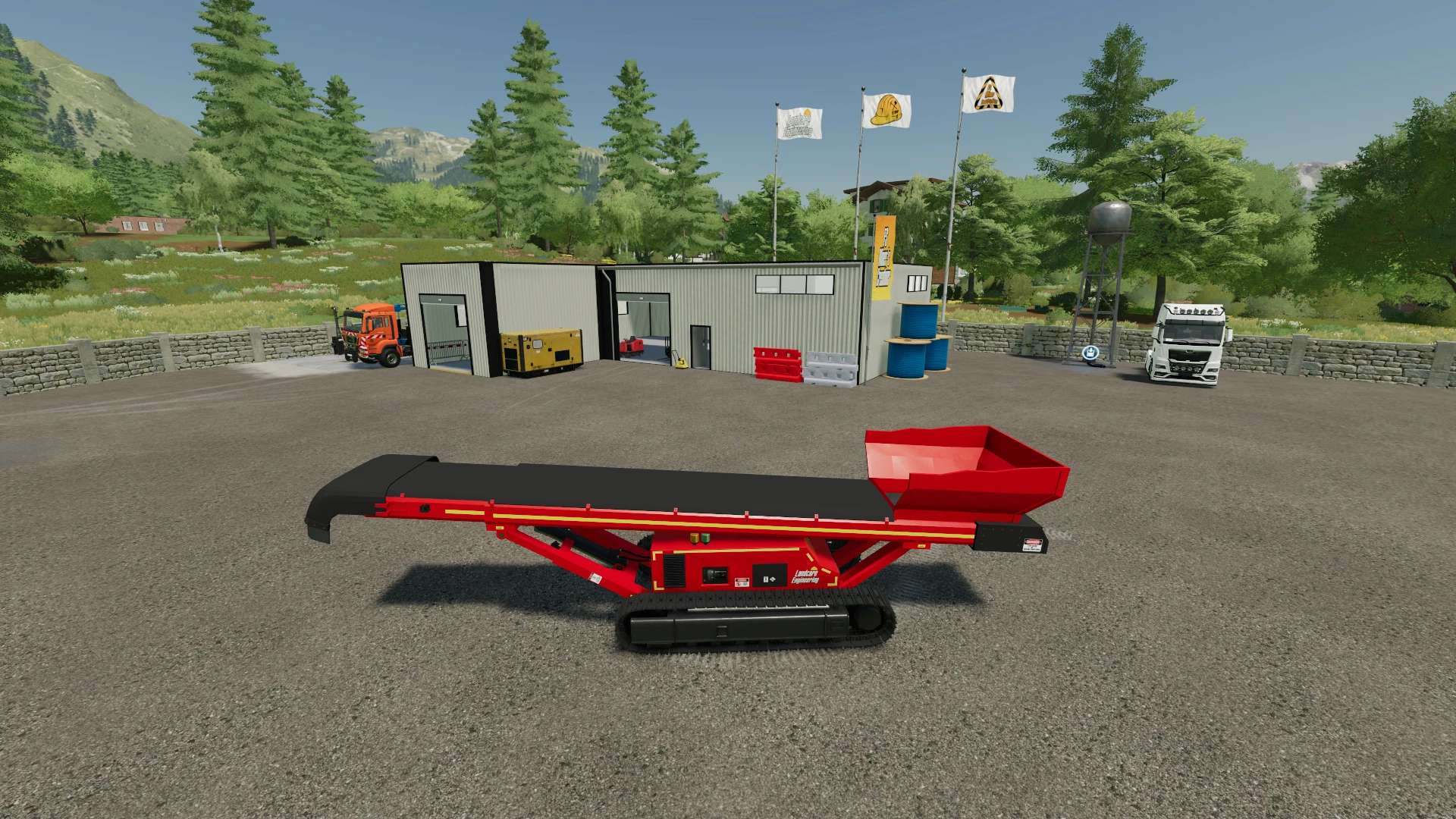 Tracked Belt Conveyor v1.0 FS22 Mod Download