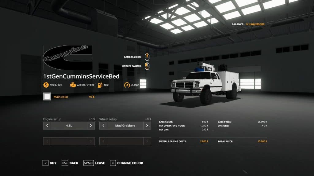 1st Gen Cummins Service Bed v2.0 Mod