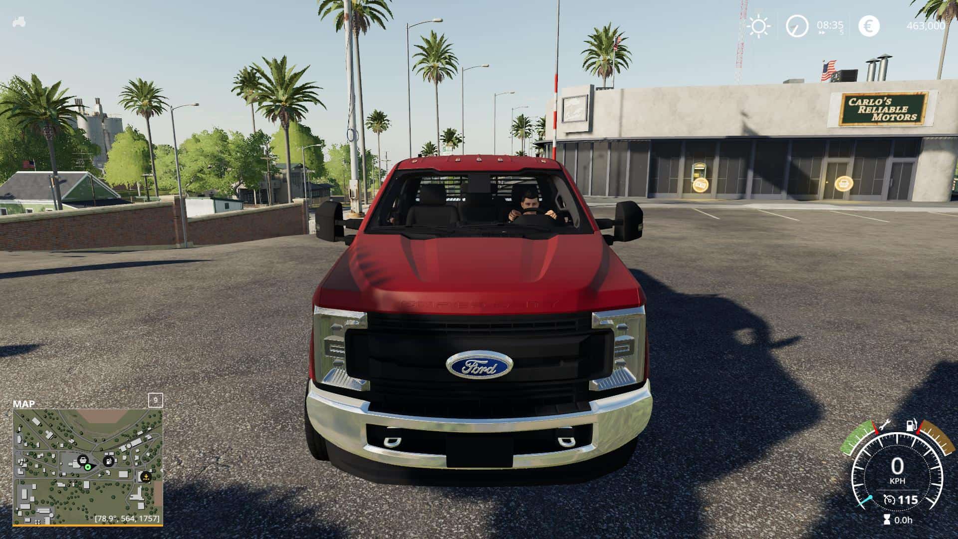 Ford F250 LONG TİRES & AXLE 1200HP Mod thumbnail 3