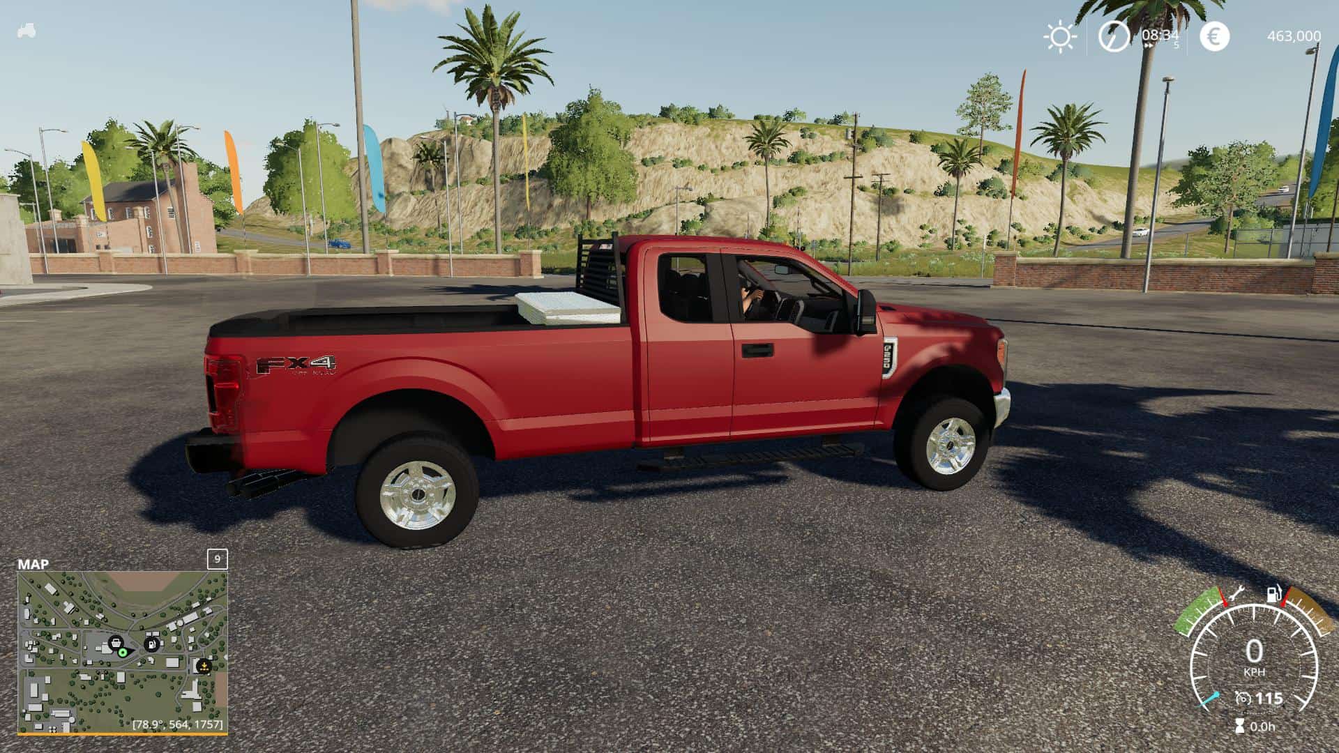 Ford F250 LONG TİRES & AXLE 1200HP Mod thumbnail 12
