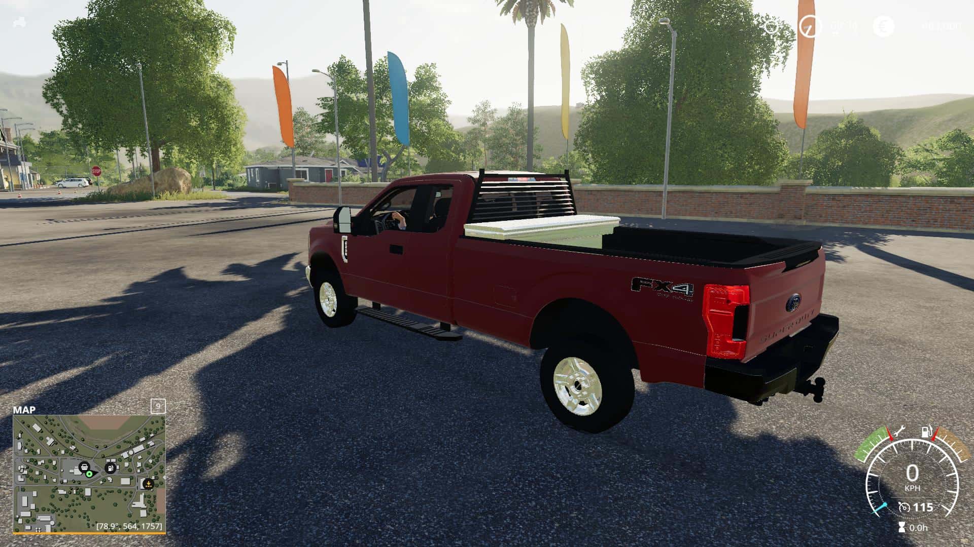 Ford F250 LONG TİRES & AXLE 1200HP Mod thumbnail 2