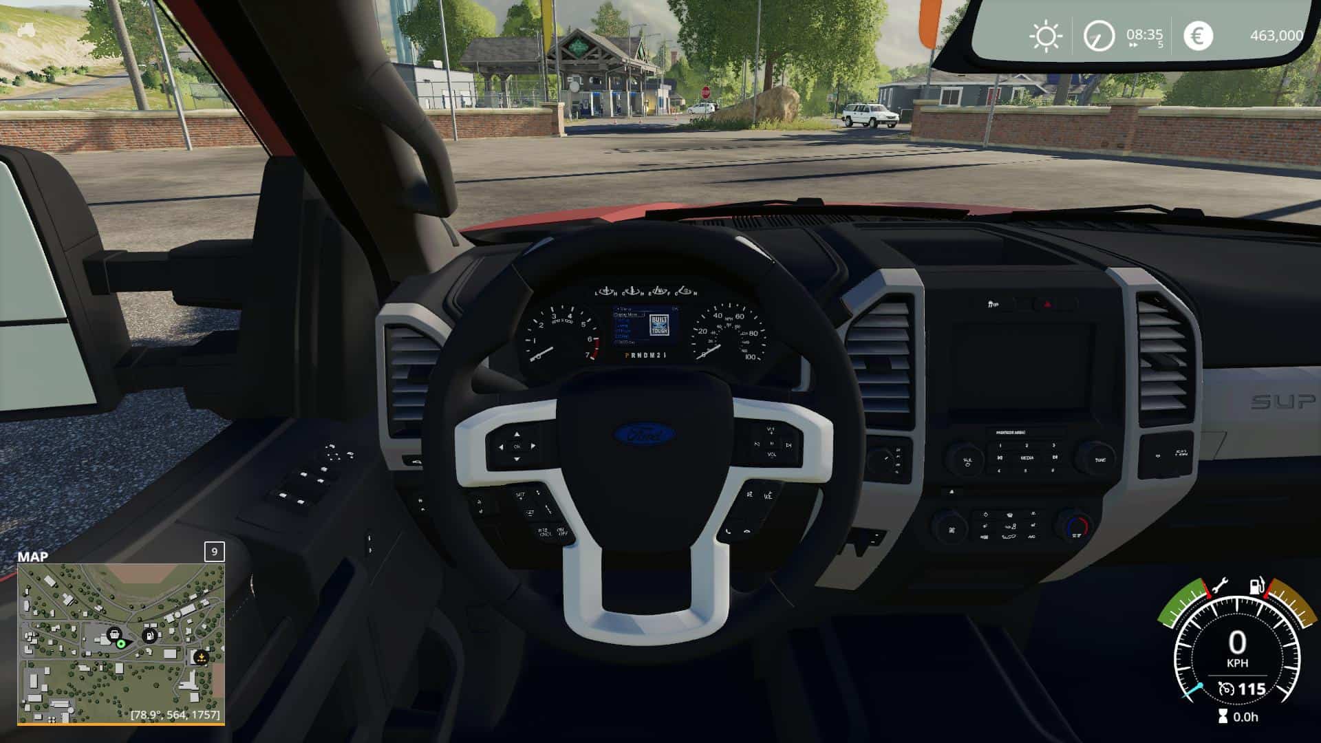 Ford F250 LONG TİRES & AXLE 1200HP Mod thumbnail 5
