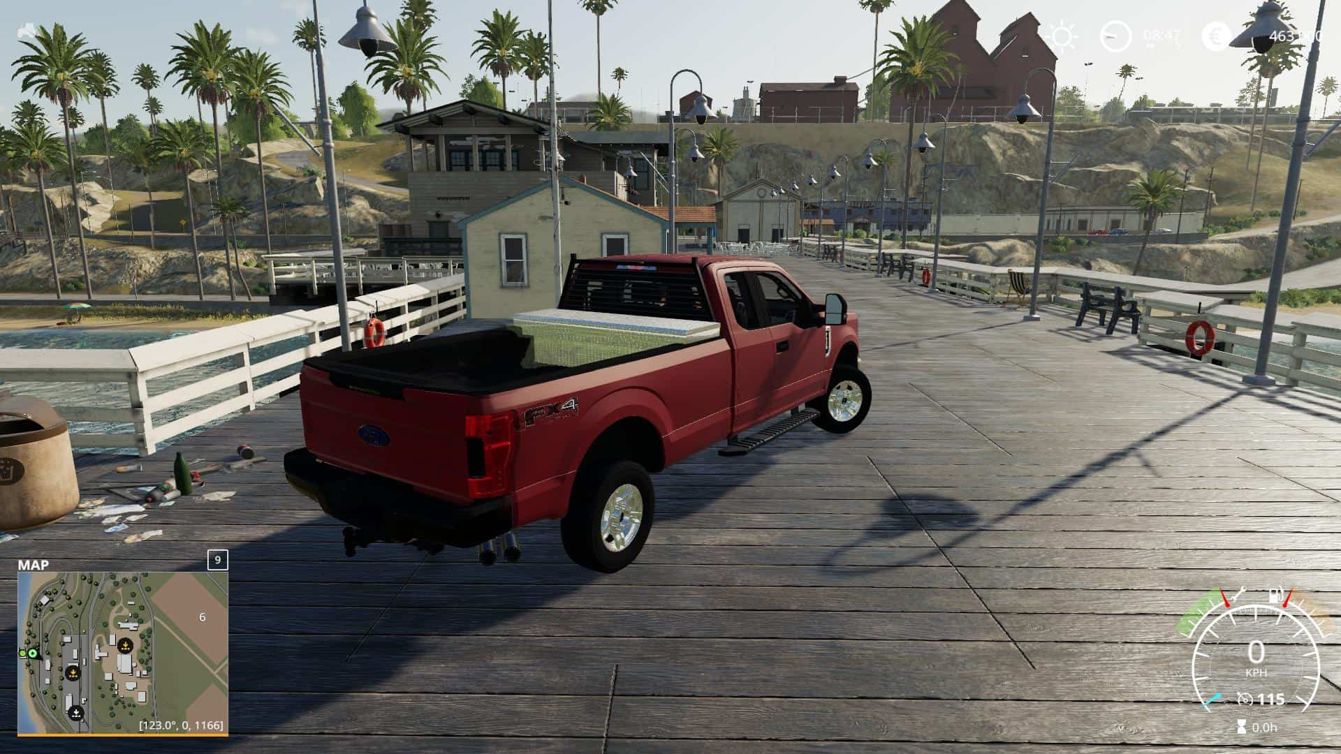 Ford F250 LONG TİRES & AXLE 1200HP Mod thumbnail 7