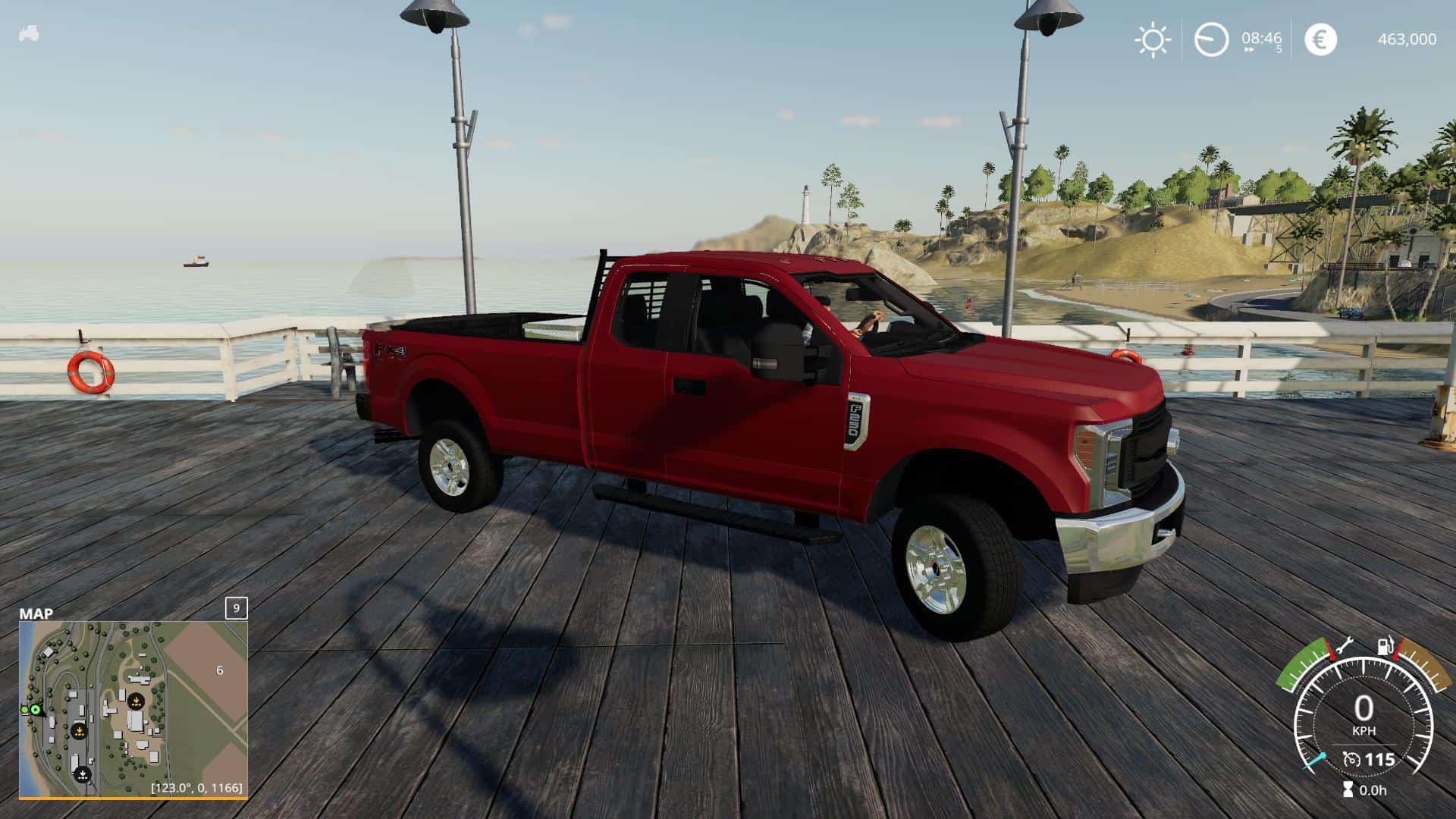 Ford F250 LONG TİRES & AXLE 1200HP Mod thumbnail 8
