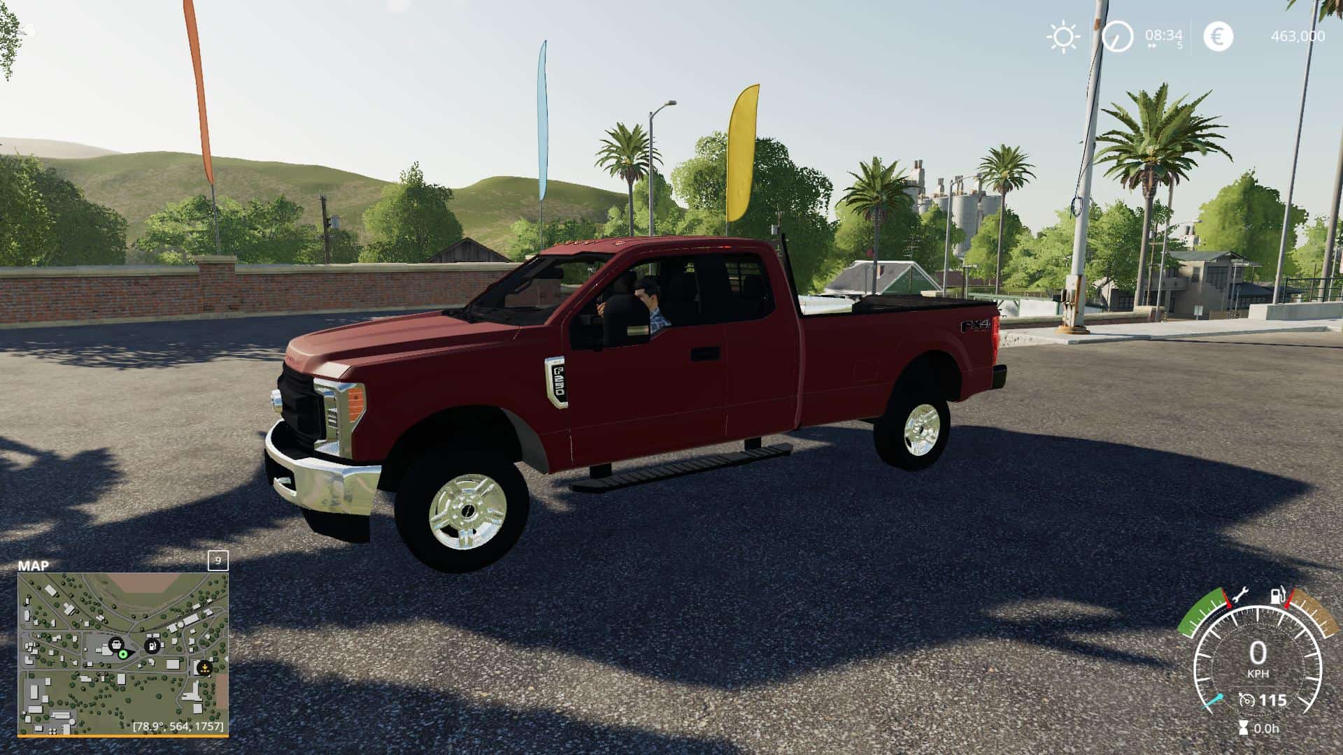 Ford F250 LONG TİRES & AXLE 1200HP Mod thumbnail 10