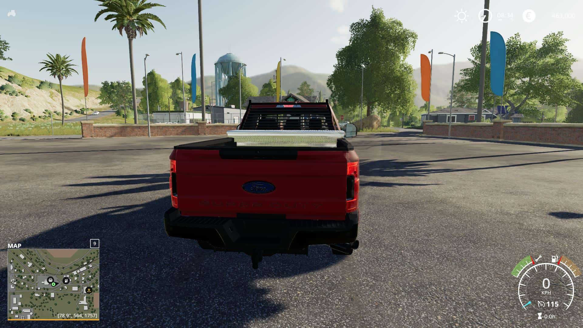 Ford F250 LONG TİRES & AXLE 1200HP Mod thumbnail 11