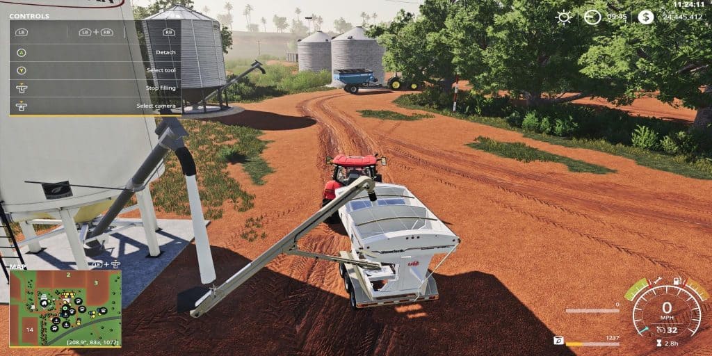 Placeable Fertilizer Station w/Auger v1.0 Mod