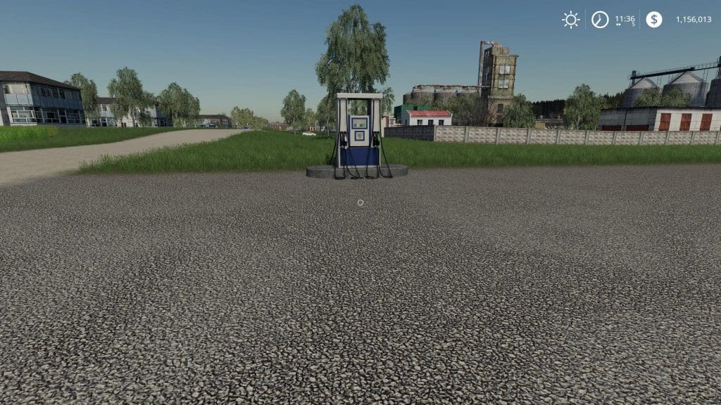 Placeable Gas Station v1.0 Mod