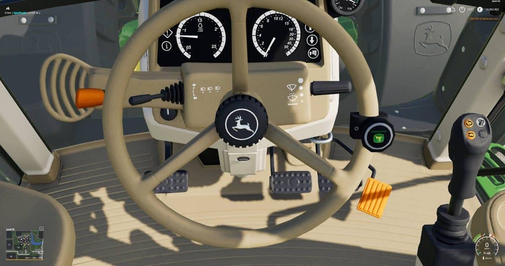 John Deere 6M Steering Knob