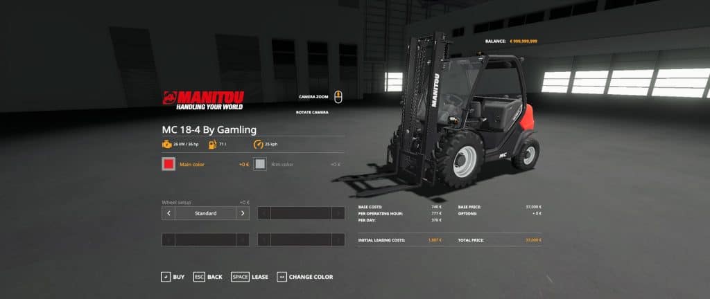 Manitou MC 18-4 mod v1.0.0.0