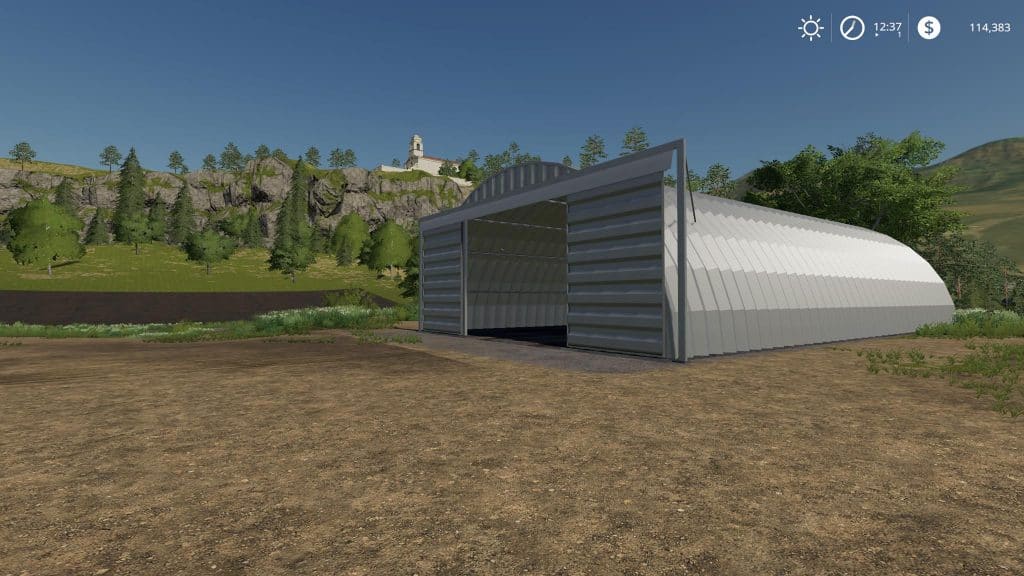 Placeable Quonset shed Mod