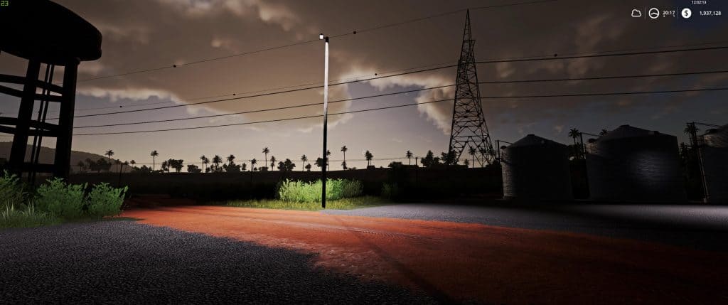 Wooden Yard Light v1.0 Mod