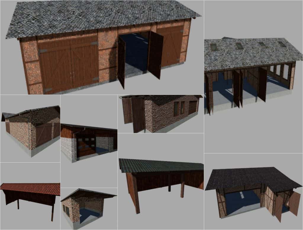 Gebaude Pack v1.0 Mod