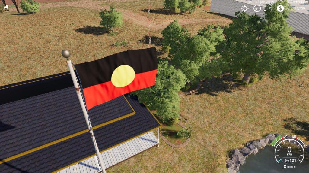 Australian Aboriginal Flag v1.0.0.0 Mod