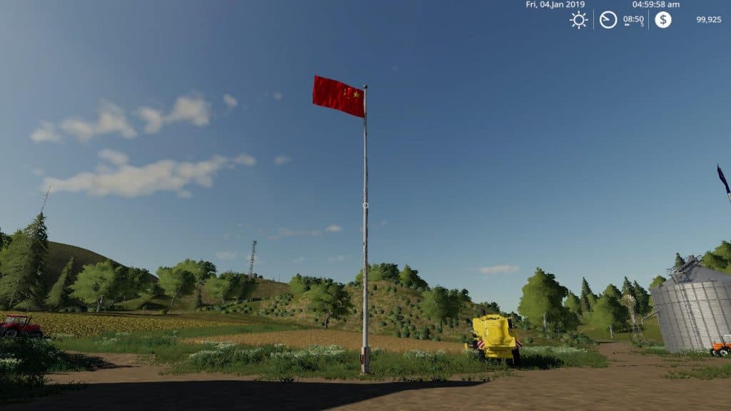 China Flag v1.0.0 Mod