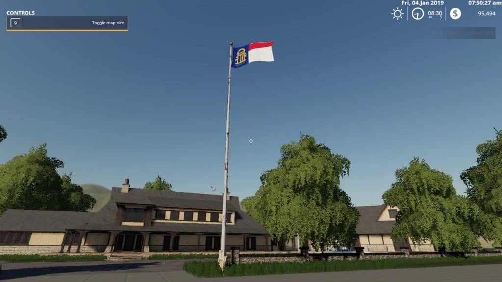 Georgia State Flag v1.0.0 Mod