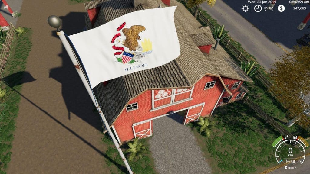 Illinois Flag v1.0.0.0 Mod