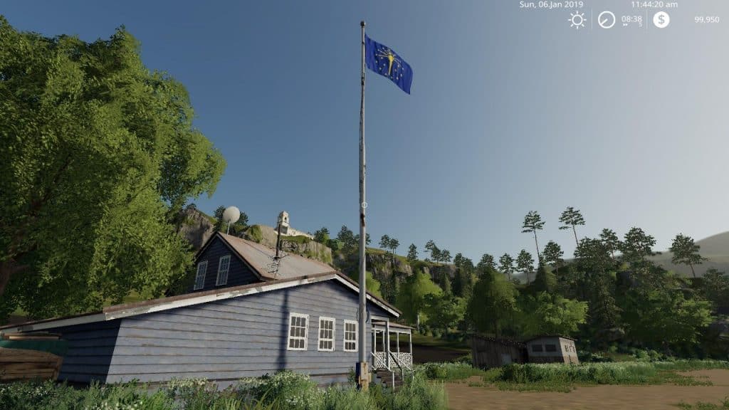 Indiana Flag v1.0.0 Mod