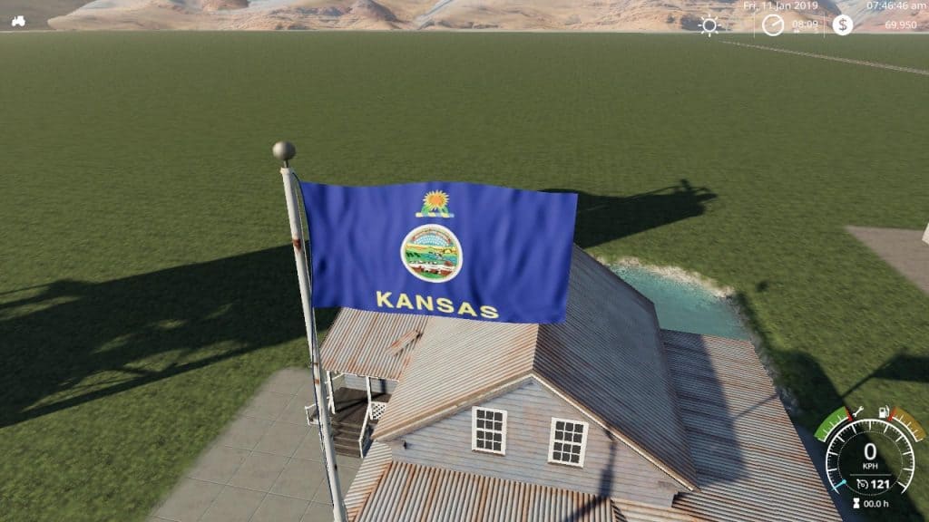Kansas Flag v1.0.0 Mod