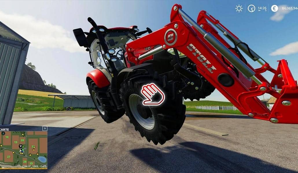 Lift heavy loads: the mod is available on Farming Simulator 22