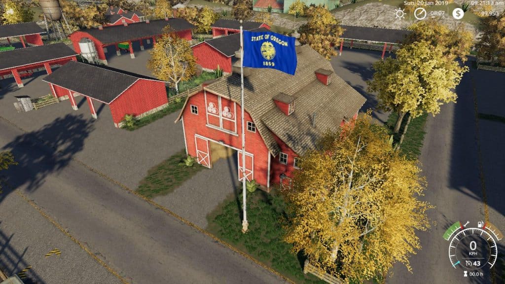 Oregon State Flag v1.0.0.0 Mod