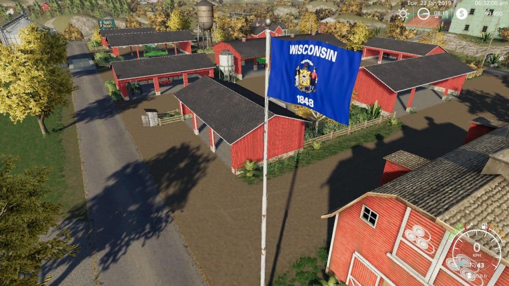 Wisconsin Flag v1.0.0.0 Mod