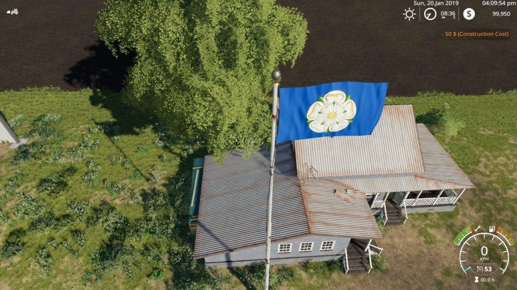 Yorkshire Flag v1.0.0.0 Mod