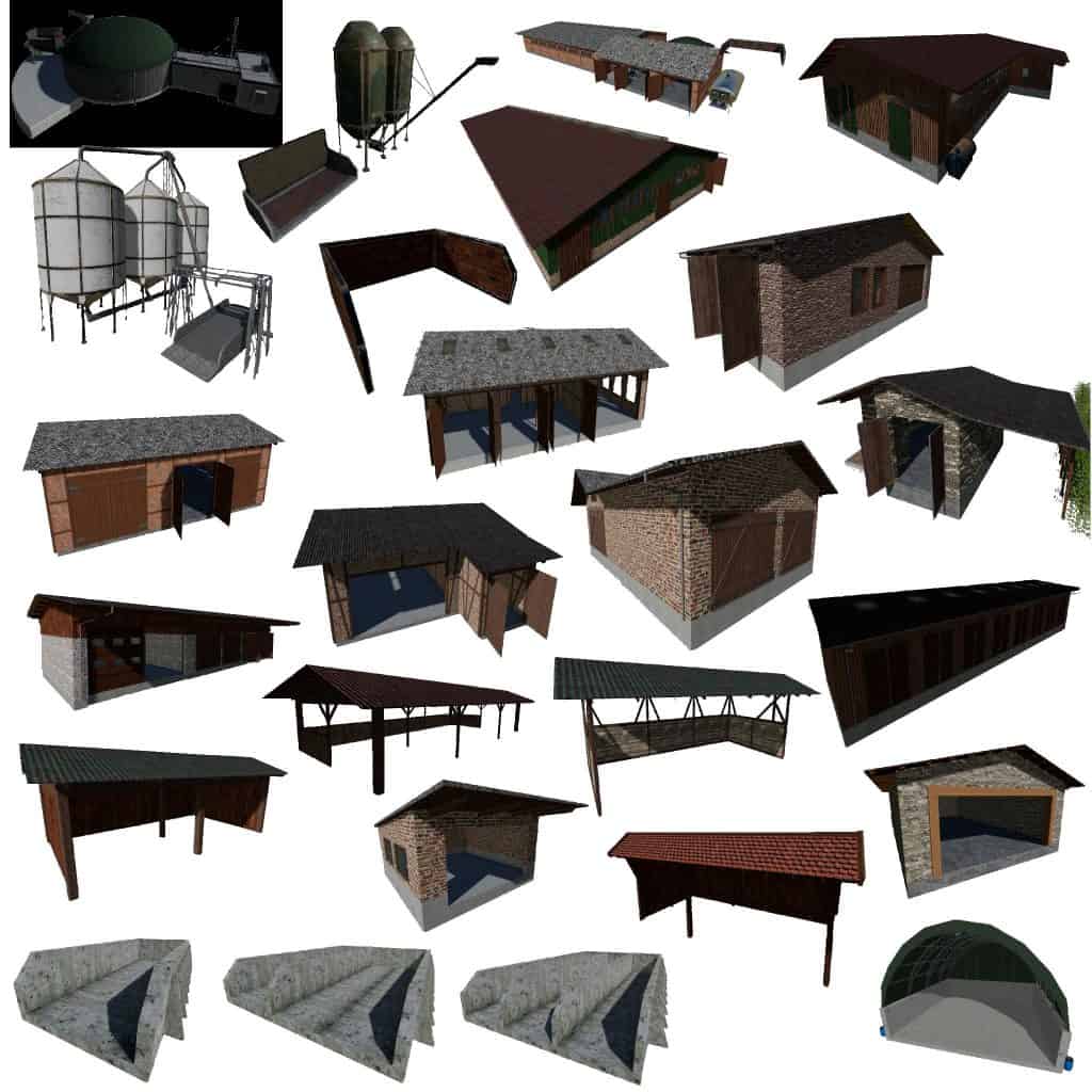 Gebaude Pack v1.1.3 Mod