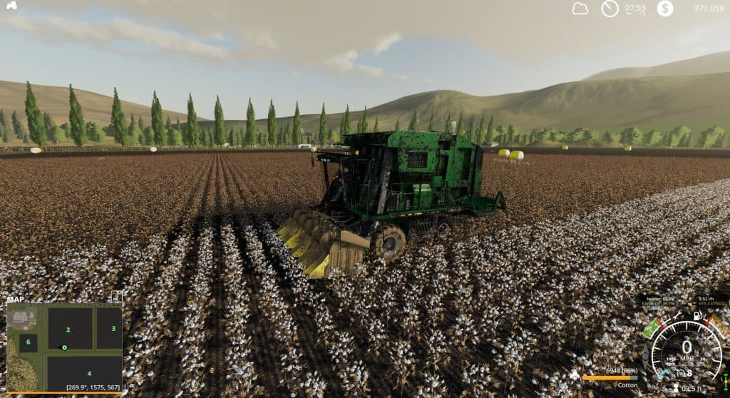 John Deere 7760 Cotton Baler v1.0.0.0 Mod