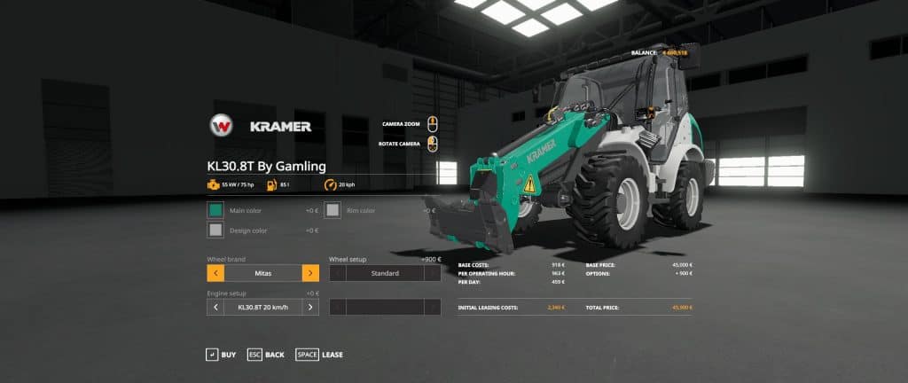 Kramer KL30.8T v1.0.0.1 Mod