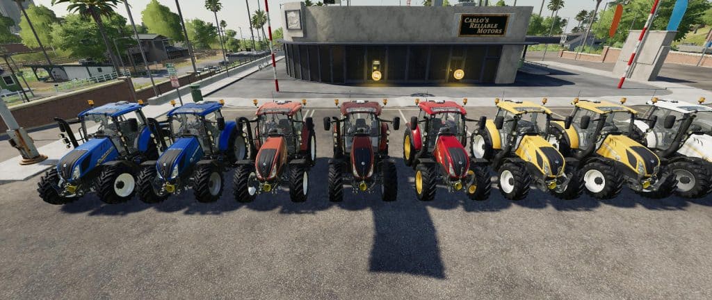 New Holland T5 v1.0.0.2 Tractor