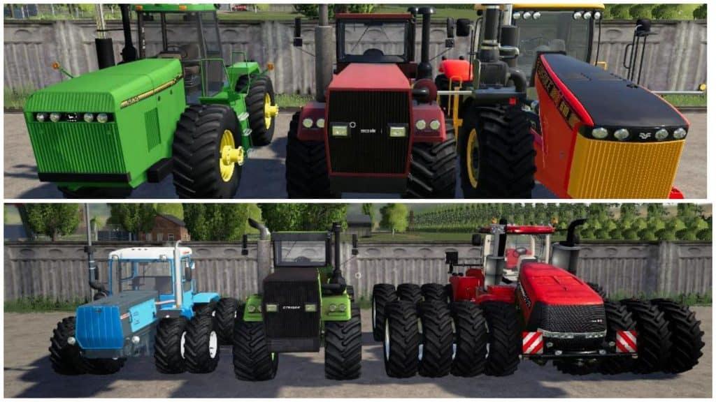 Pack POWERFUL TRACTORS v2.0 Mod