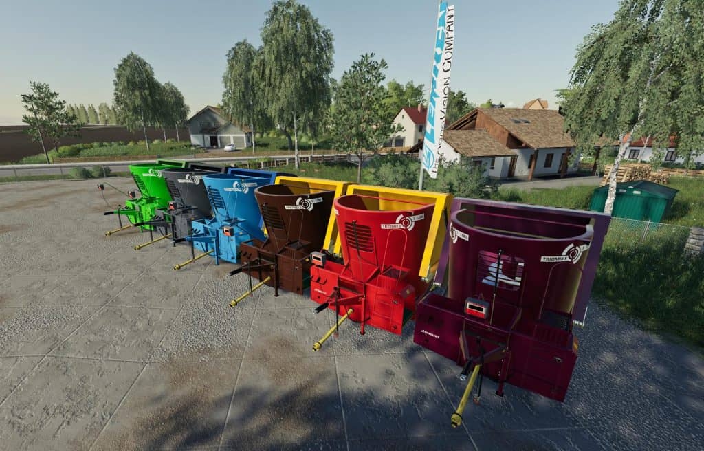 Trioliet Triomix S1 1200 Multicolor v1.0 Mod