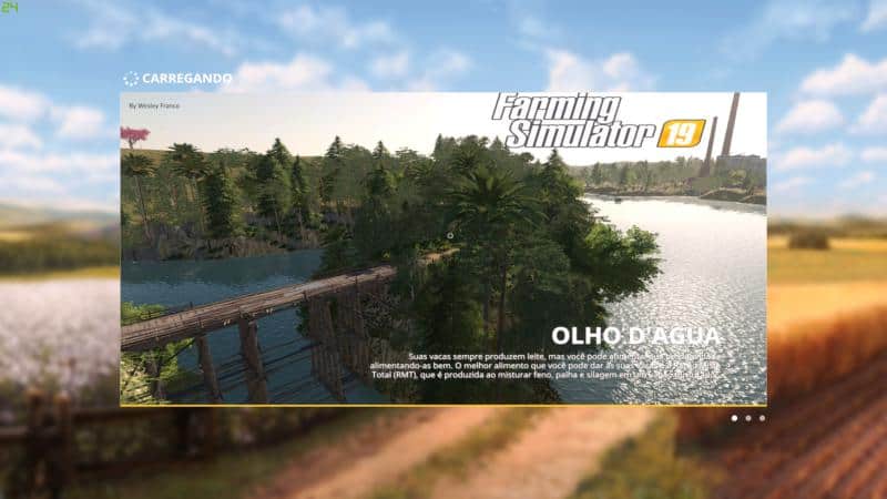 Fazenda Olho D’agua Map