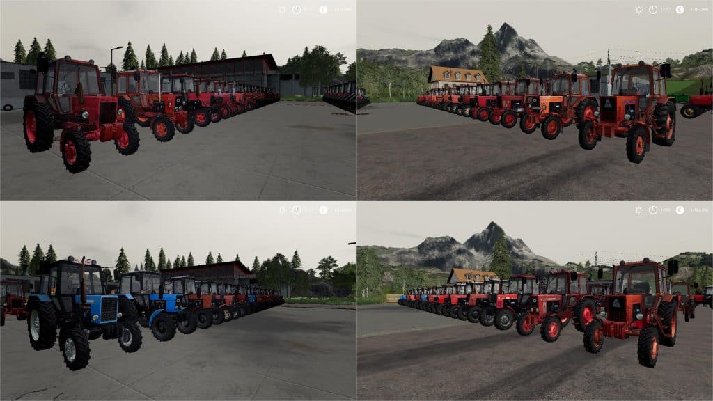 Belarus MTZ pack v2.0.0.0 Mod