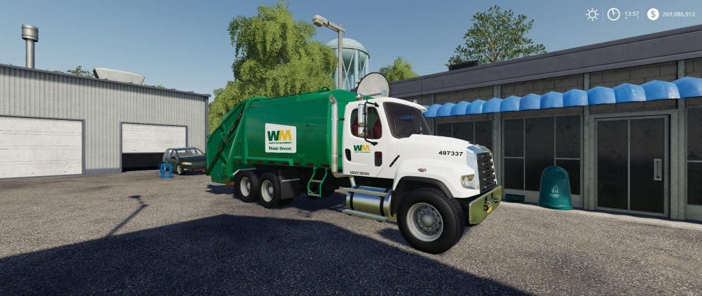 Freightliner F114SD Garbage Truck v1.0.0.0 Mod