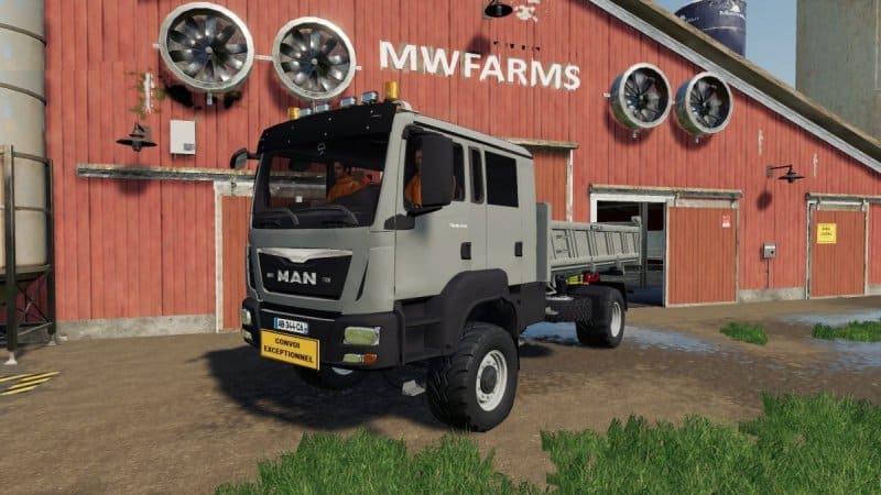 MAN TGM 4×4 MEILLER KIPPER Mod