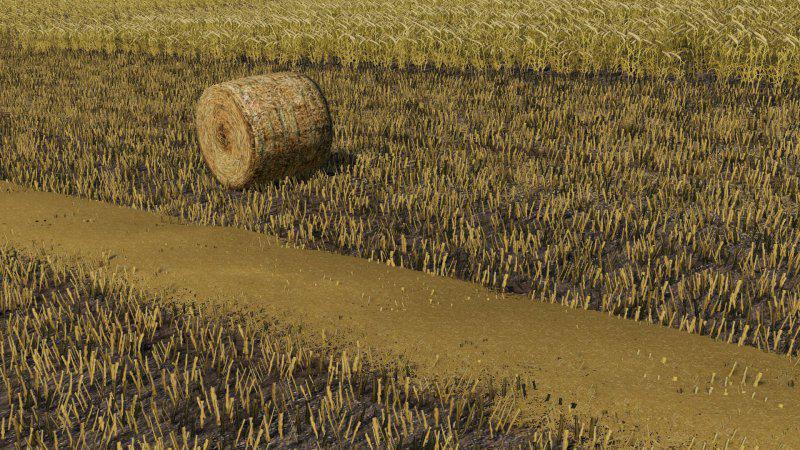 Wheat – Barley – Windrow – Bales – Animations v1.0 Mod thumbnail 2