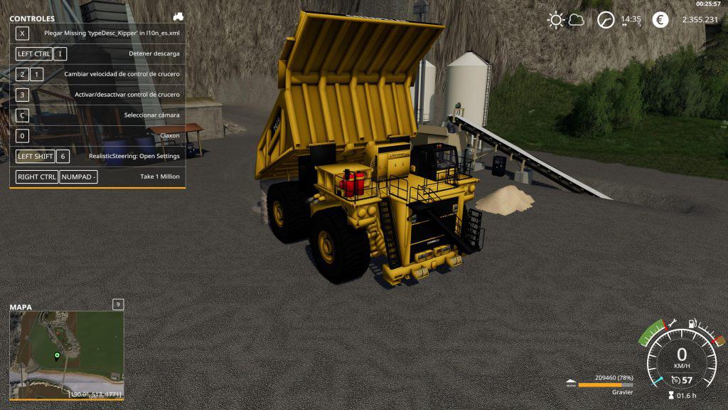 LIEBHERR T284 AND CATERPILLAR v2.0 Mod