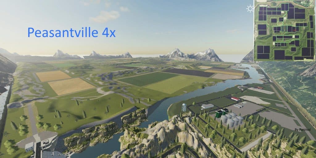 Peasantville 4x v1.0 Map