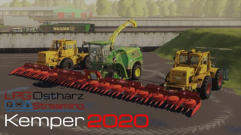 K700 / Matching JD Chipper / Kemper 2020 Pack Farming