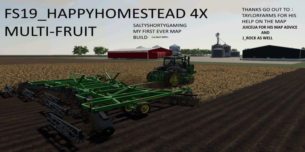 Happy Homestead Map v1.0 Mod