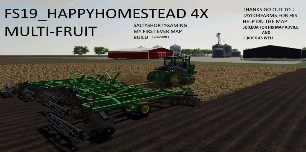 Happy Homestead Map v1.1.0 Mod