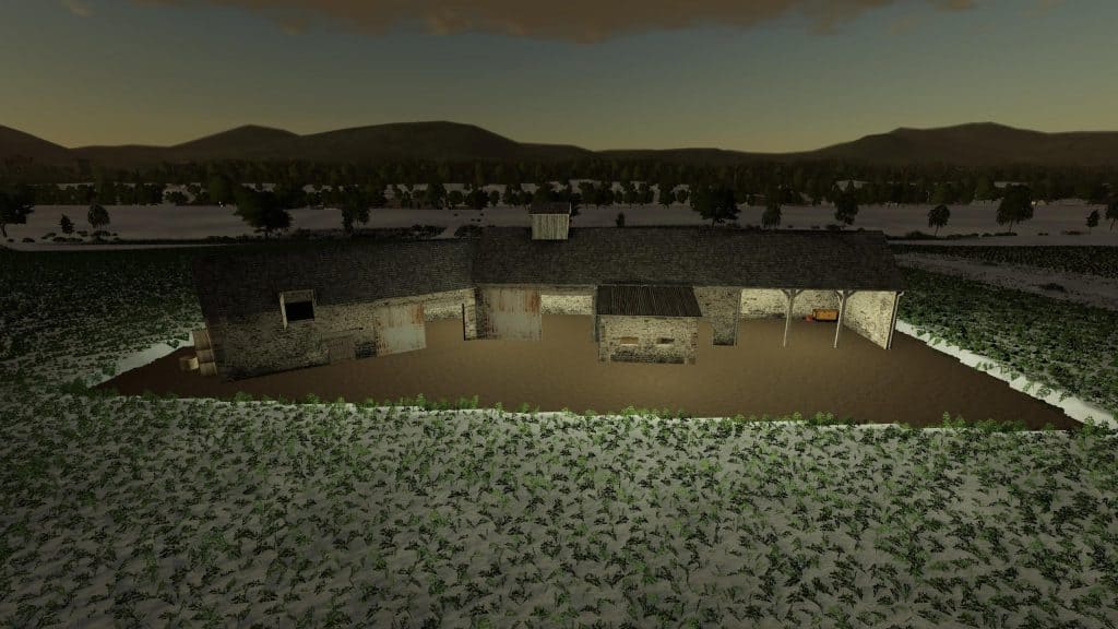 Old Stone Barn Placeable v1.1 Mod